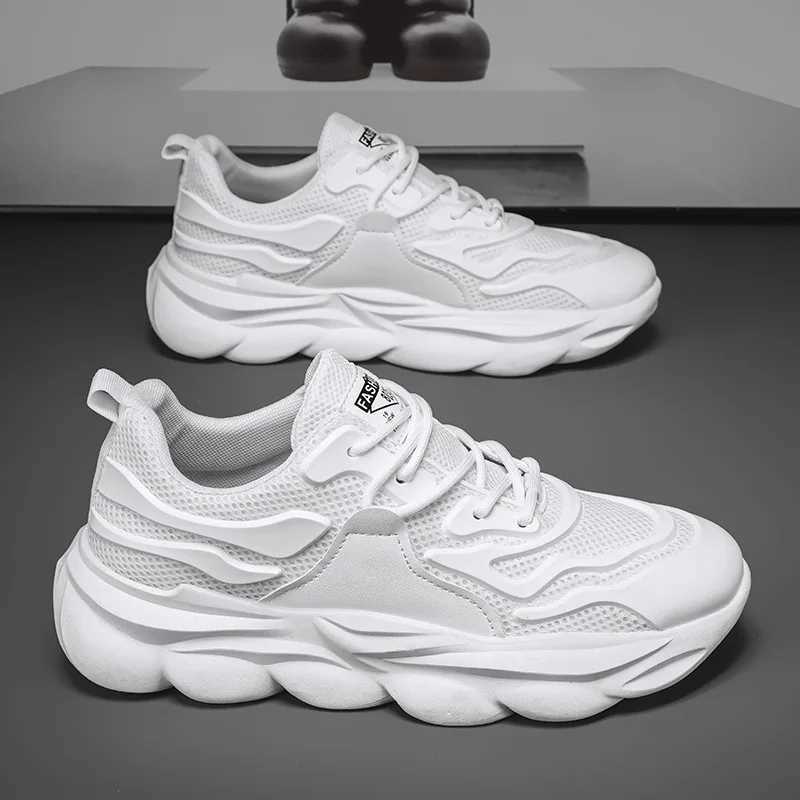 New Style Casual Running Shoes Spring Casual Breathable Mens Fashion Pop Shoes New Versatile Mens ShoesC250411