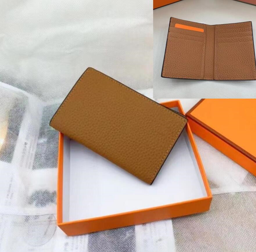 2024 Classic Men Women Mini Small Card Holders Wallet High Quality Credit Card Holder Slim Bank Cardholder With Box dustbag