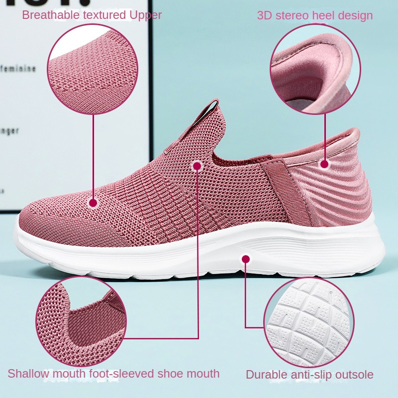 Unisex 2024 Spring New Leisure Sports Single Shoes Lightweight and Comfortable Couple Style Walking 36-44