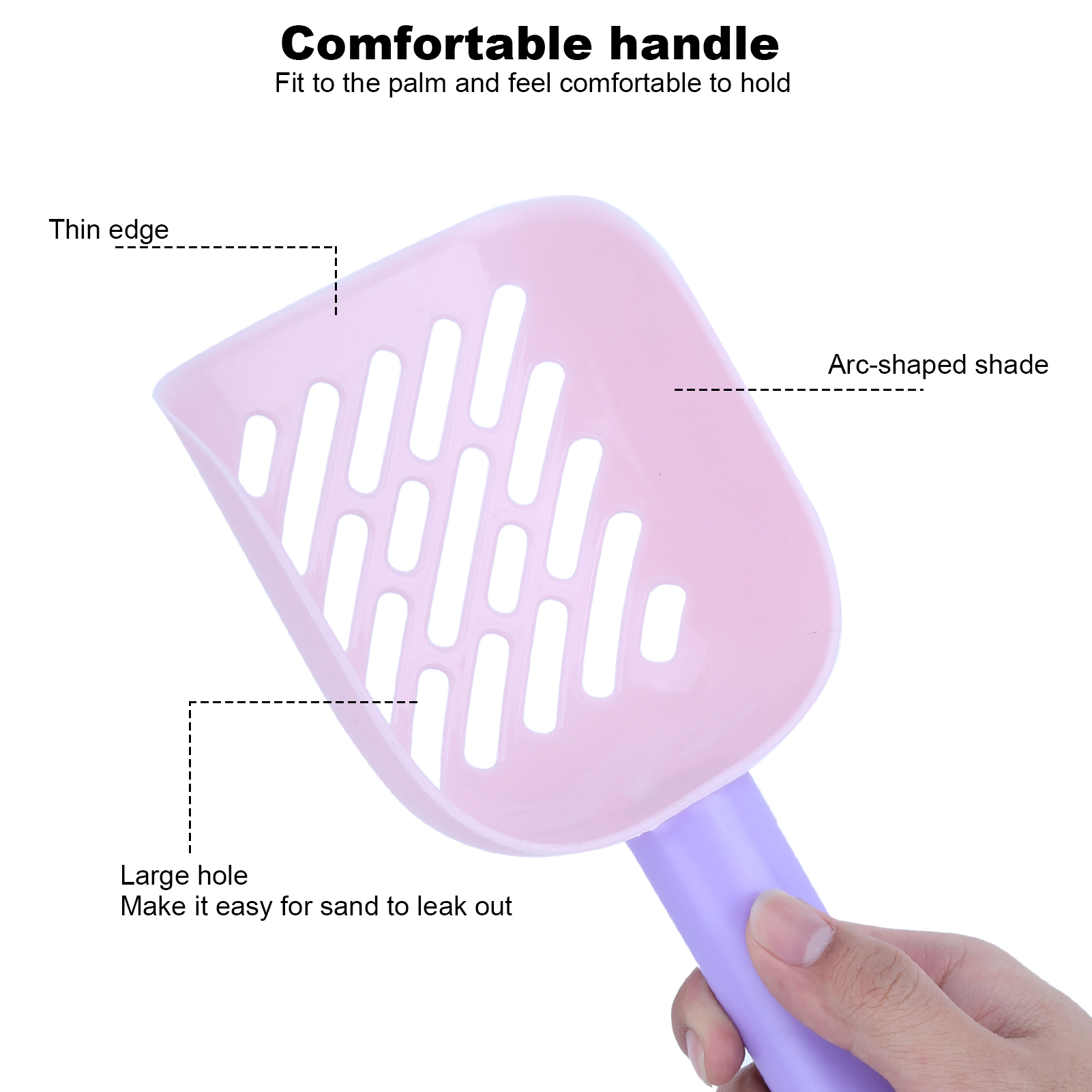 Cat Litter Shovel, Sand Litter Scoop, Pet Cleaning Tool, Toilet Feces, Cleaning Supplies