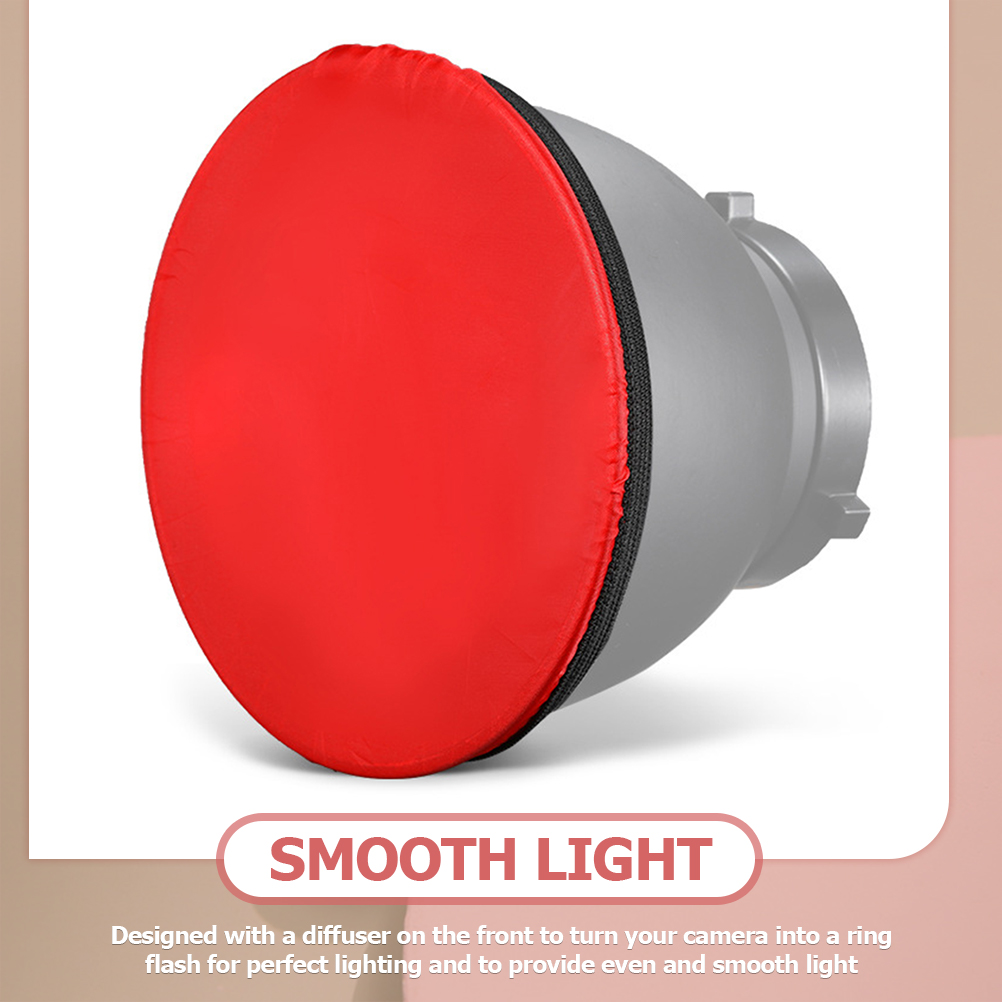 Photography Lampshade Adjustable Reflector Light Flash Diffuser Studio Camera Lighting
