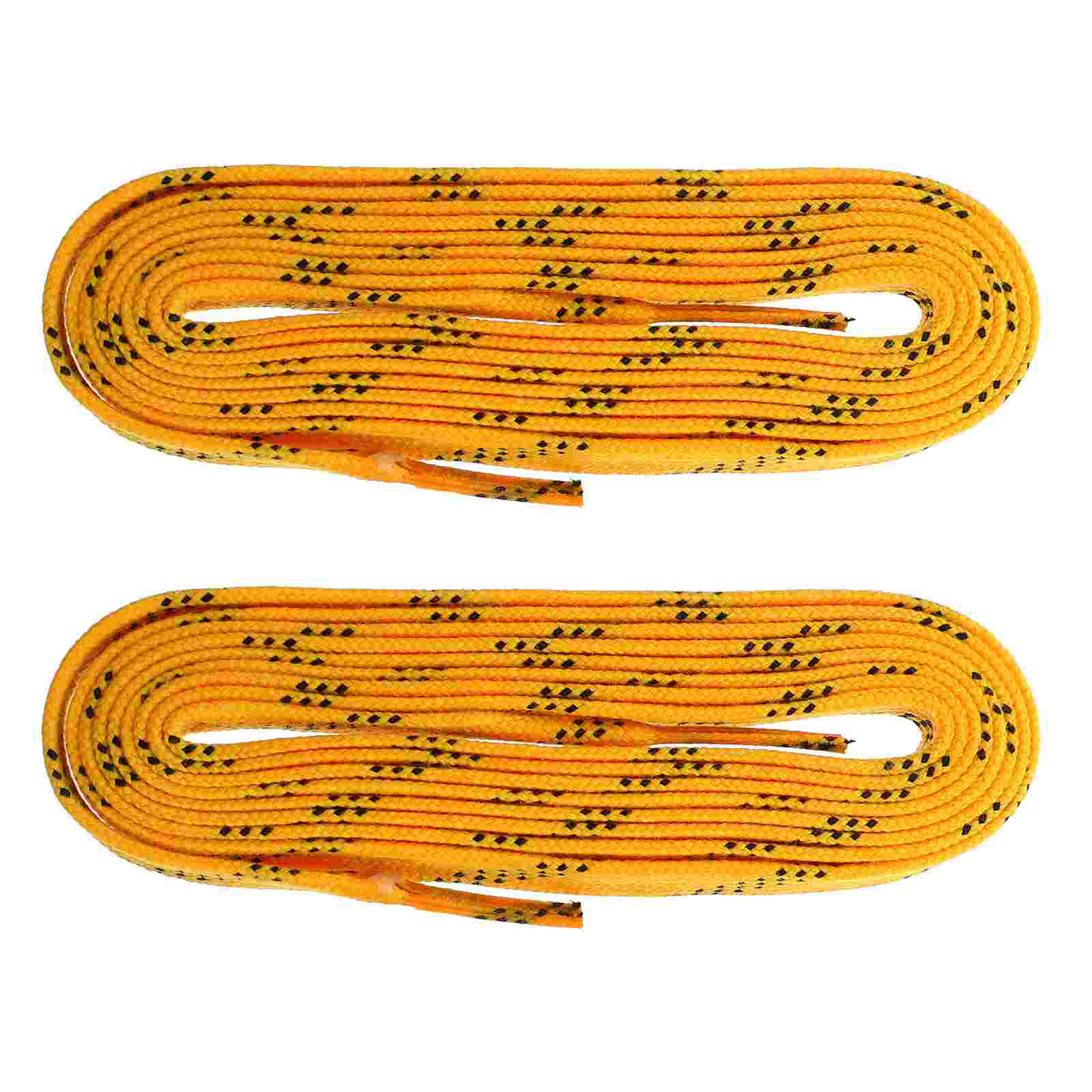 1 Pair Hockey Ice Skate Shoelaces Universal Sneakers Shoe Laces (Yellow)