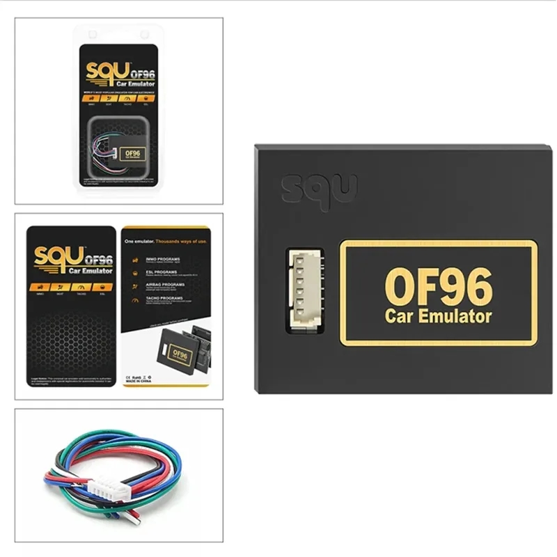 SQU OF96 OF80 Universal Car IMMO Emulator for VAG/Mercedes/Opel/Renault/BMW/Fiat/Honda Tacho ECU Tuning Programmer Tool