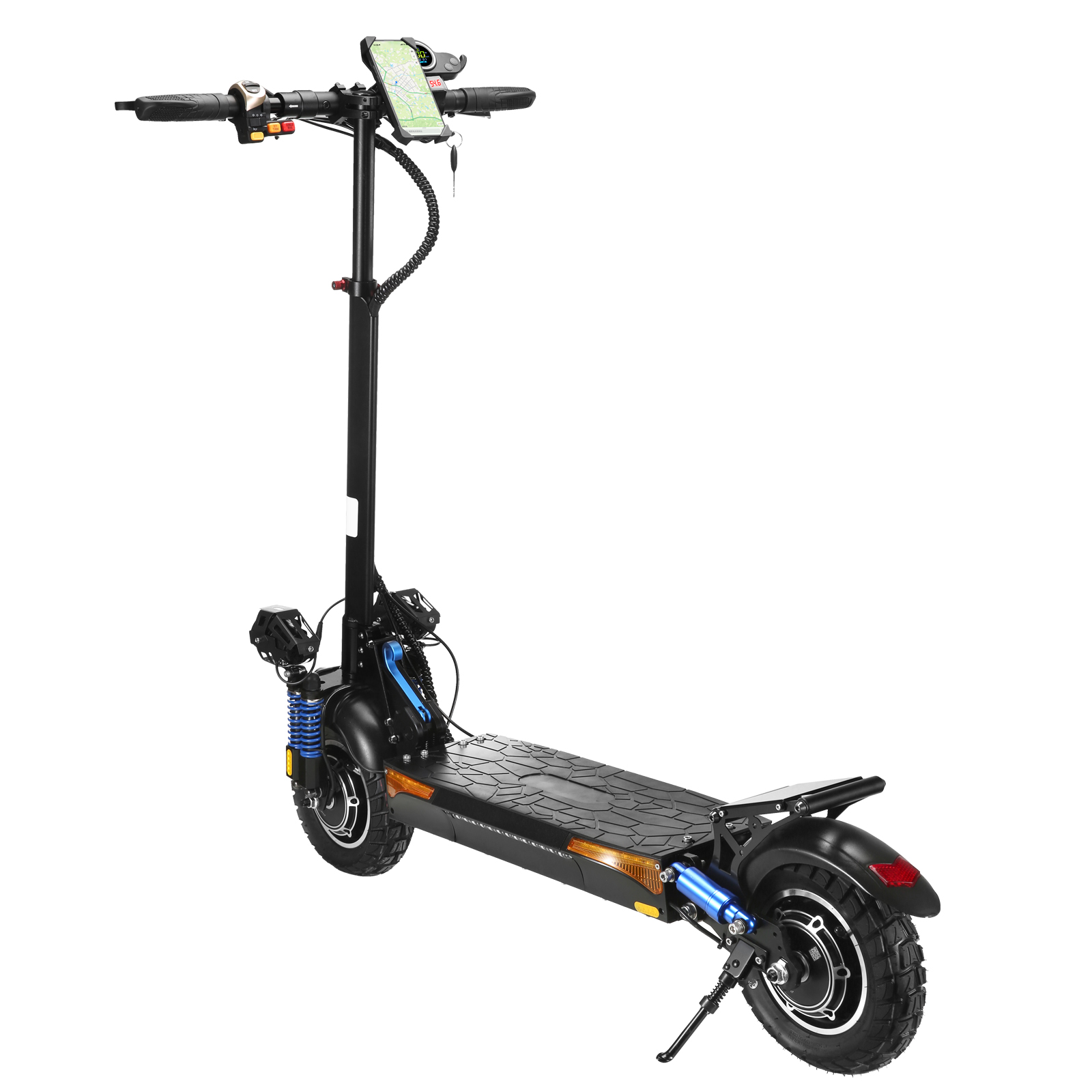 EU European Warehouse Adult E-Scooter With 1600W Dual Motors 20.8 AH Max Speed up to 45km/h Max Durance 70km Electric Scooter