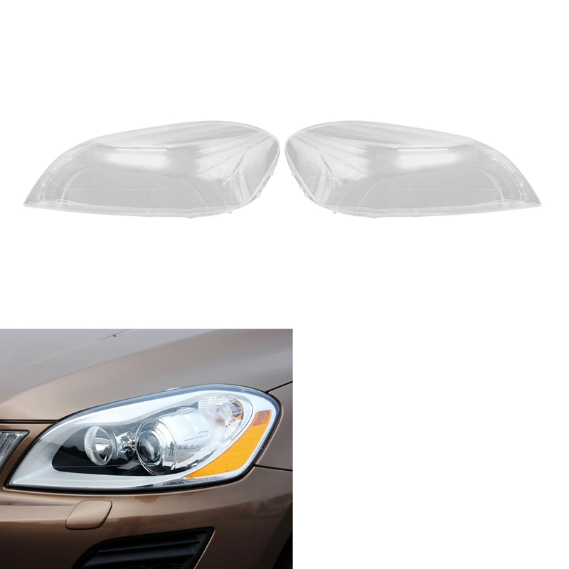 For Volvo XC60 2009 2010 2011 2012 2013 Headlight Shell Lamp Shade Transparent Lens Cover Headlight Cover