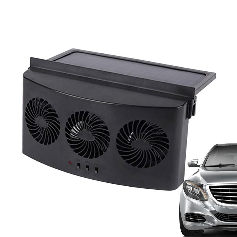 Car Fan Car Window Fan 5.5V,2.5W Double Head Fan Car 360 Degree Rotatable With 2 Speeds ddmysmile Car Cooler Fan Suitable For 12/24 Volt Smile