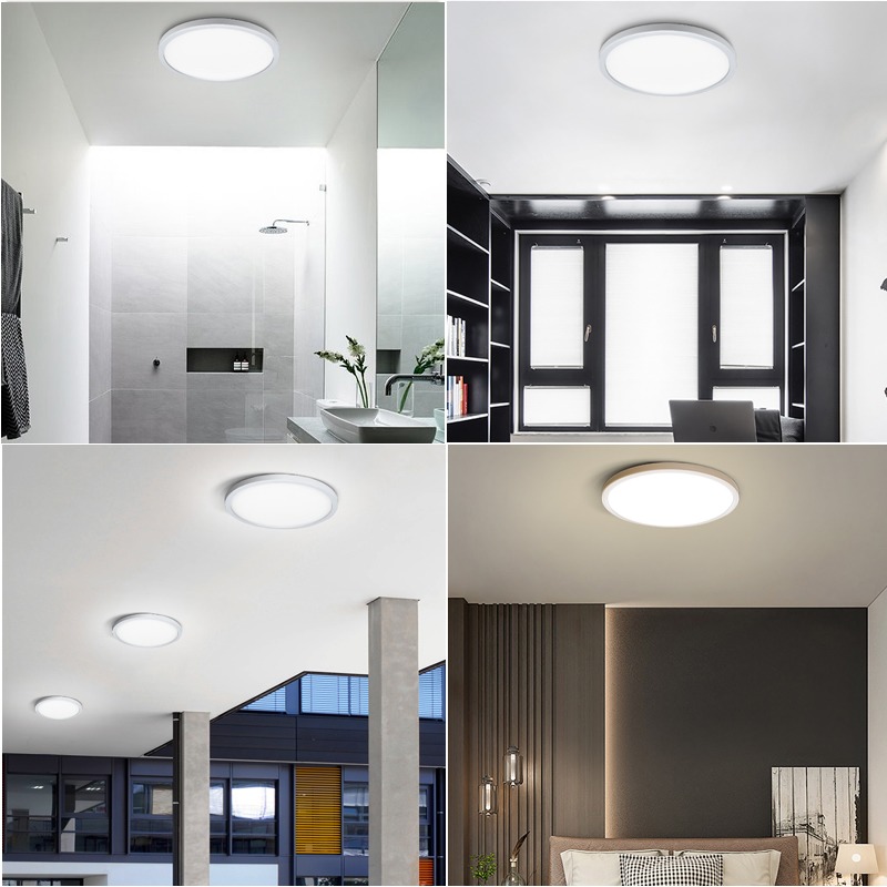 MARPOU 2.2CM Ultra Thin Led new Panel Light 9W 13W 18W 24W Round Ceiling Lamp AC85-265V 2025 for Living room Bedroom lighting Fixture