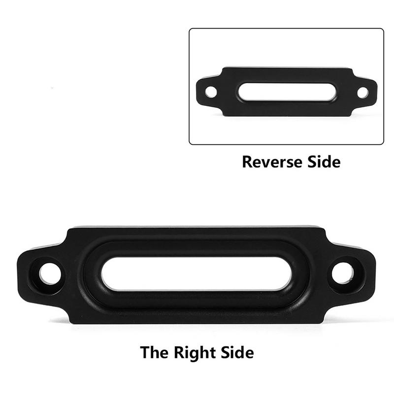 Guide Aluminum Lead Rope Alloy Synthetic Mount Ddmysmile Winch Rope Vehicle Tool Parts Off-Road ddmysmile Vehicle Winch Guide Modified Accessories Smi