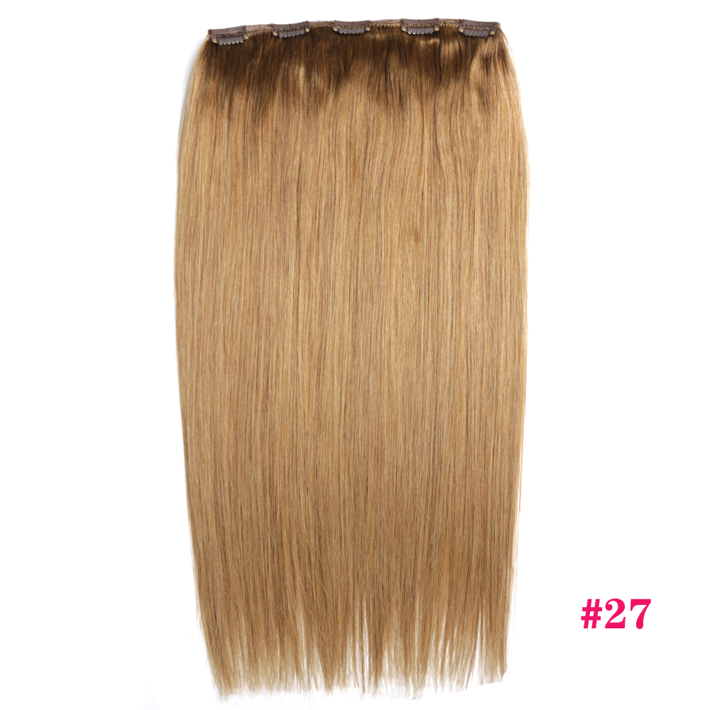 Chocola Brazilian Remy Clip in Human Hair Extensions 1pcs set No Lace Small set 70g 80g