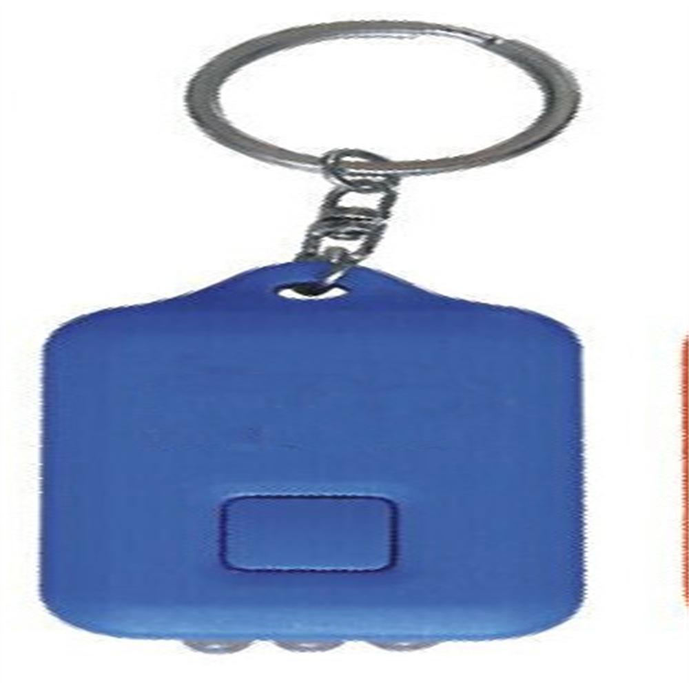 Ddmysmile Portable 1/2Pcs Solar Mini Power 3 LED Light Keychain ddmysmile Keyring Flashlight Outdoor Survival Emergency Light Tools Small Smile