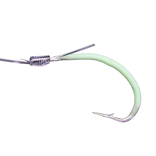 7 Sizes 1218 Luminous Hook With Line High Carbon Steel Barbed Hooks Asian Carp Fishing Gear 60 Pieces Lot WH12