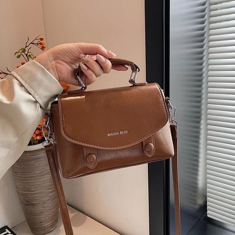 2025 NEW Totes Retro Style Texture Fashion Ladies Handbag Pattern Advanced Feeg Good-looking Crossbody Bags Versatile Shoulder zhanyishengli