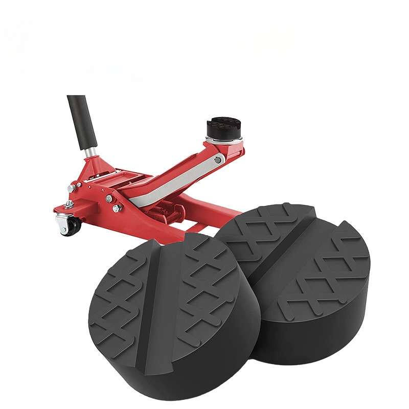 Car Rubber Jack Hydraulic Pad Universal Frame Protector Anti-slip Elevated Pallet Pad Jack Support Block Car Disassembly Tools smile
