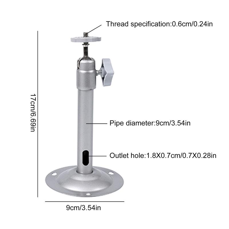 CCTV Camera Bracket Indoor Outdoor Security Camera Mount Housing Supplies For Monitoring For Movie Theater Parking Lot Classroom