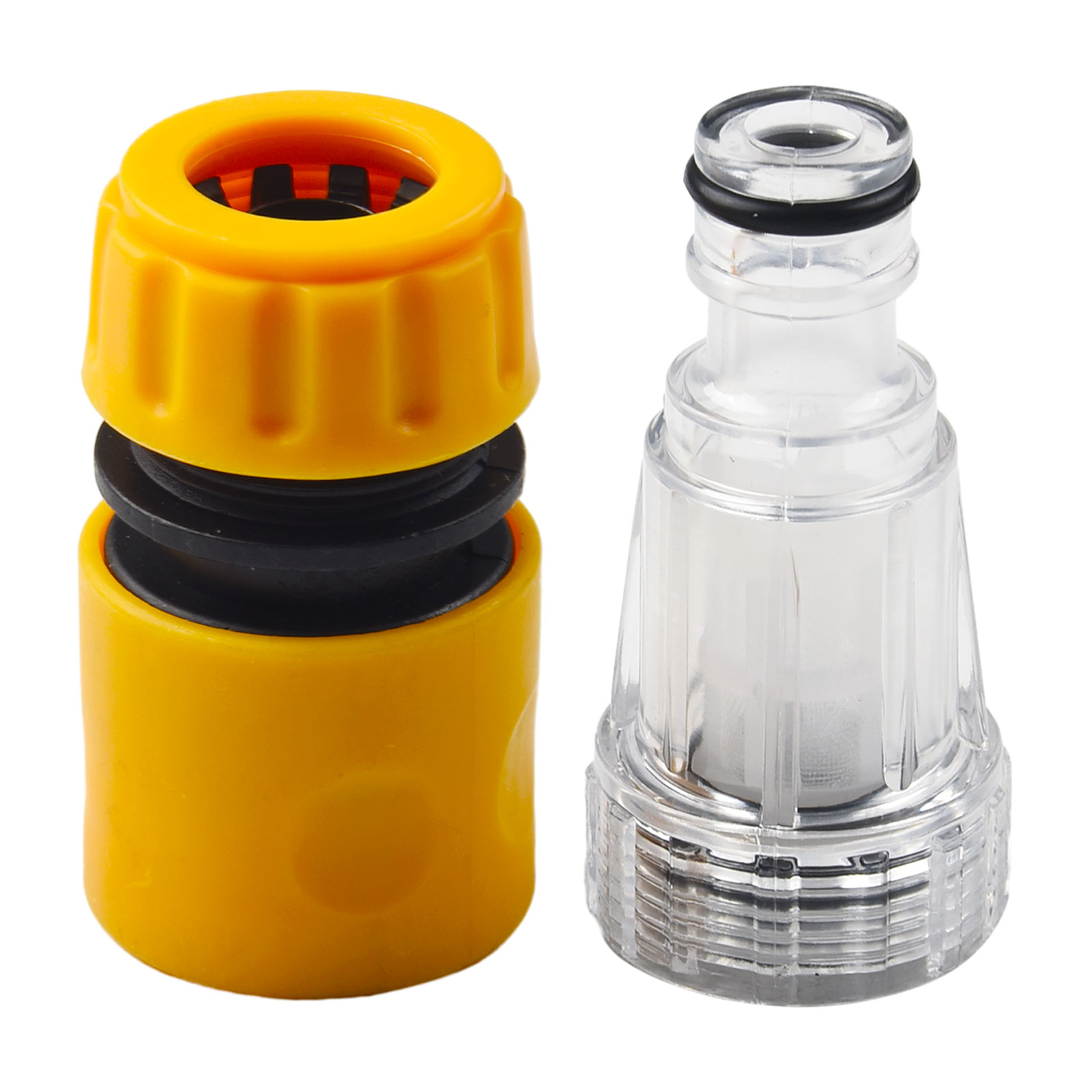 Water Connector Filter Accessories Car Washer Adapter Pressure Washer Filters Nets Hose Pipe Transparent Screen Fitting Nozzle