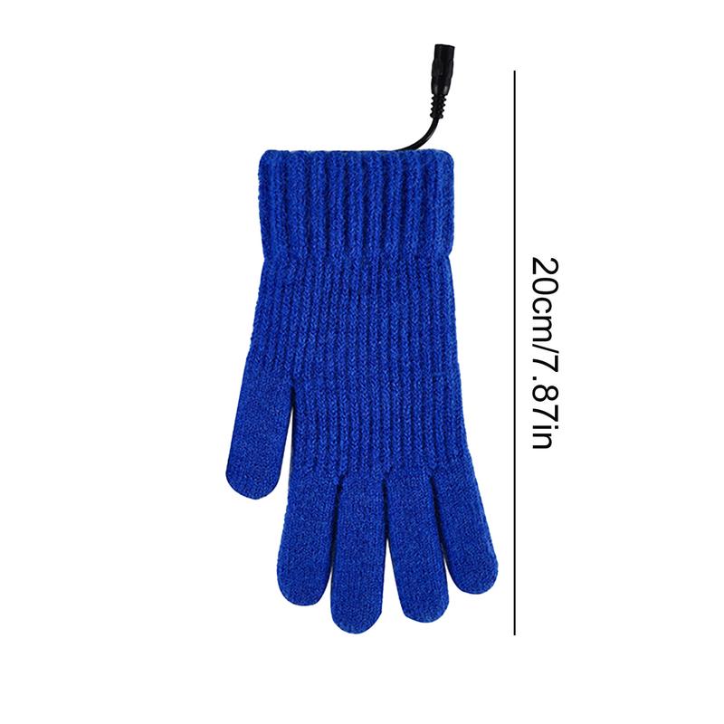 Heated Unisex USB Gloves Winter Electric Warm Gloves Thickened Wrist Hand Warmer For Hiking Fishing ddmysmile Skiing And Climbing Smile