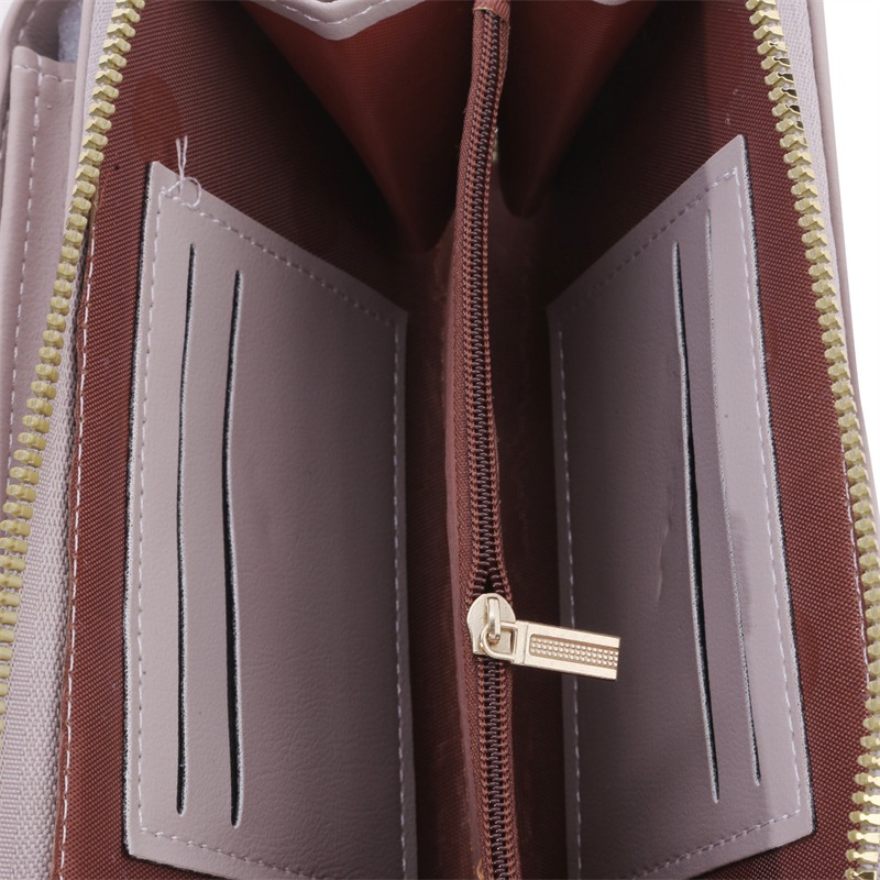 Women Wallet Shoulder Mini Leather Bags Straps Mobile Phone Big Card Holders Wallet Handbag Money Pockets Small Bags