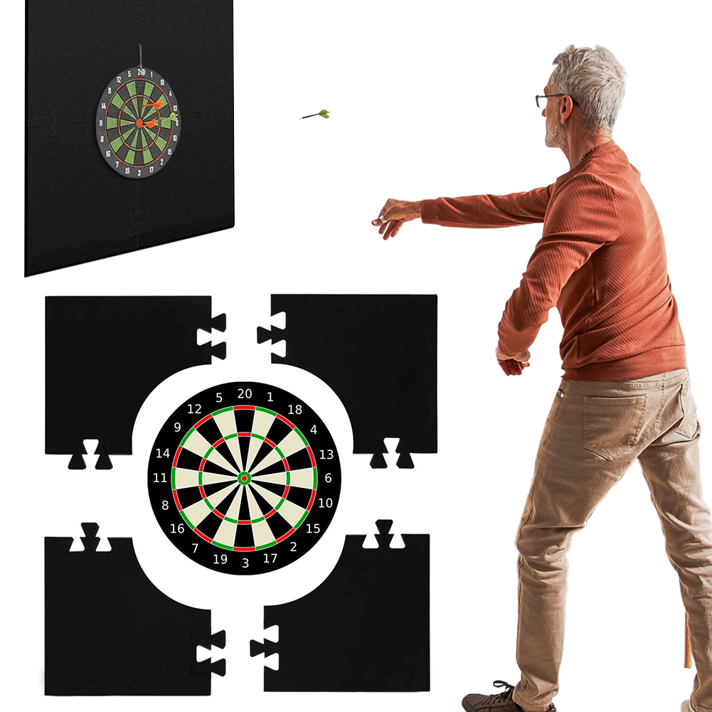 Splicing Dartboard Surround Wall Protector ESquare Dart Board Wall Protector Dartboard Backboard Dart Flights Darts Accessories