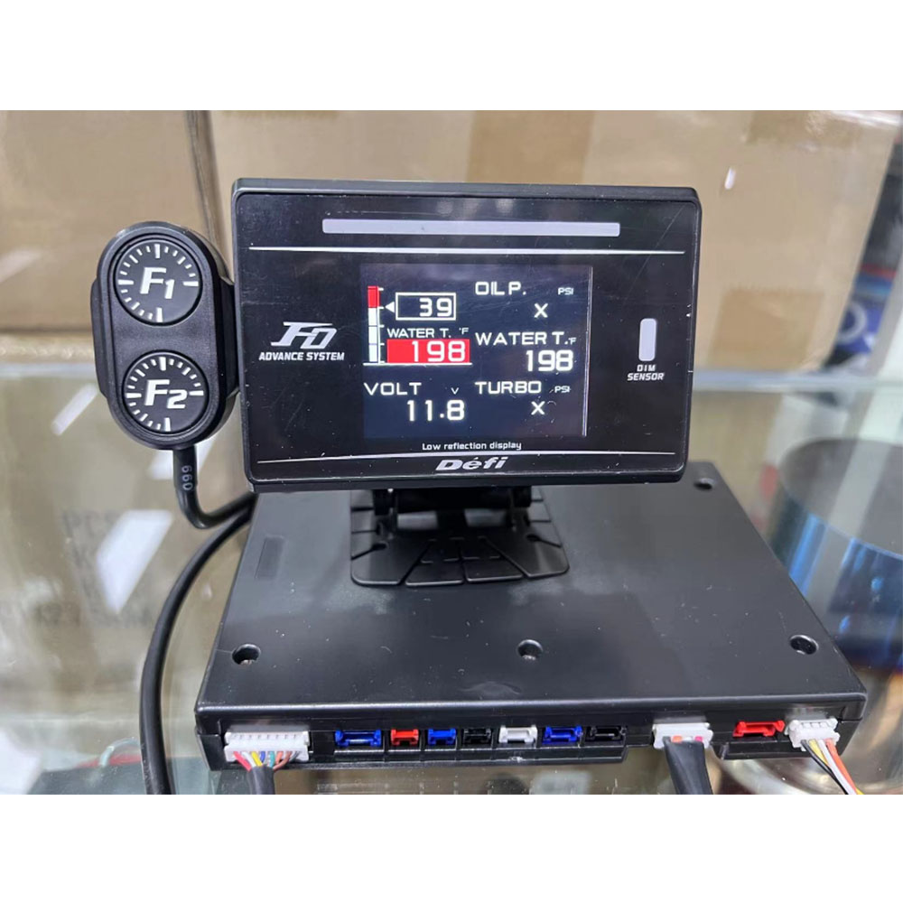 DEfi 10 in 1 BF CR C2 Advance FD With Electronic Sensors Full Kit Car Boost Gauges Universal Automatic Digital Tachometer