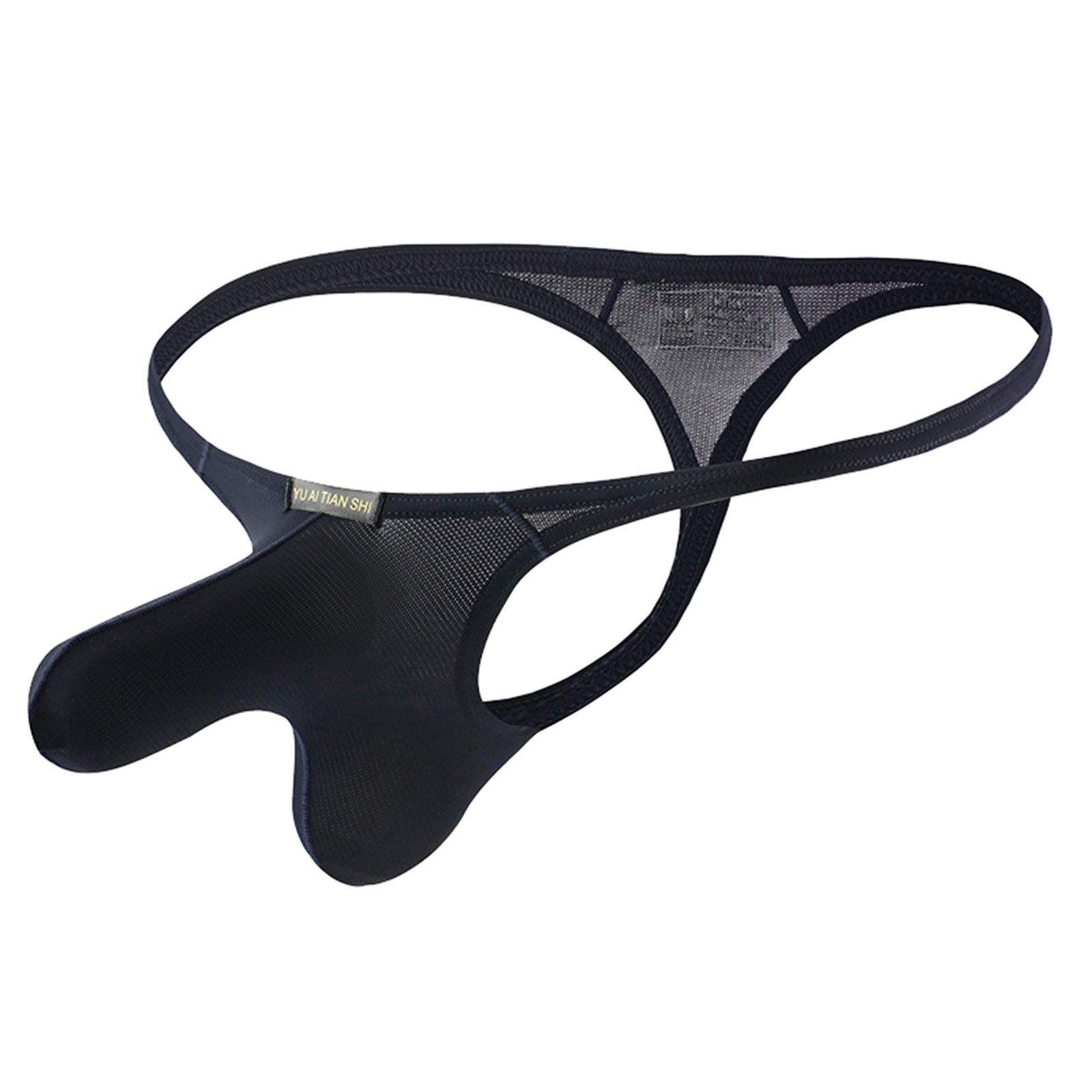 Men Sexy Thongs Elephant Nose Pouch Bikini Erotic Underwear Low Waist Breathable Sexy Men's Comfortable Panties G-String Thong