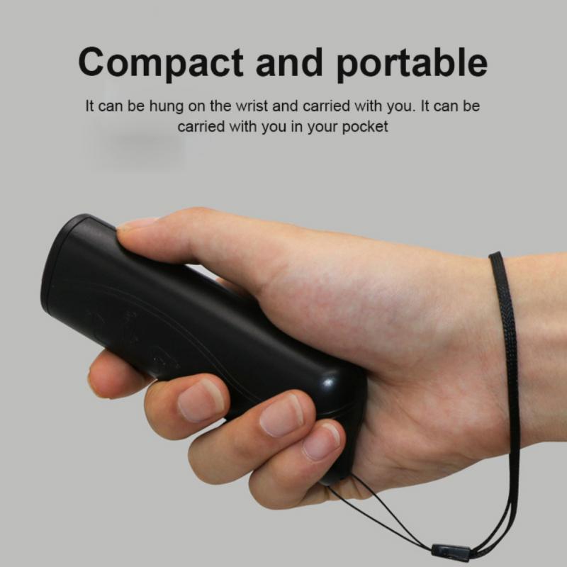Pet Dog Repeller Whistle Anti Barking Stop Bark Training Device Trainer LED Ultrasonic 3 in 1 Anti Barking Dog Training