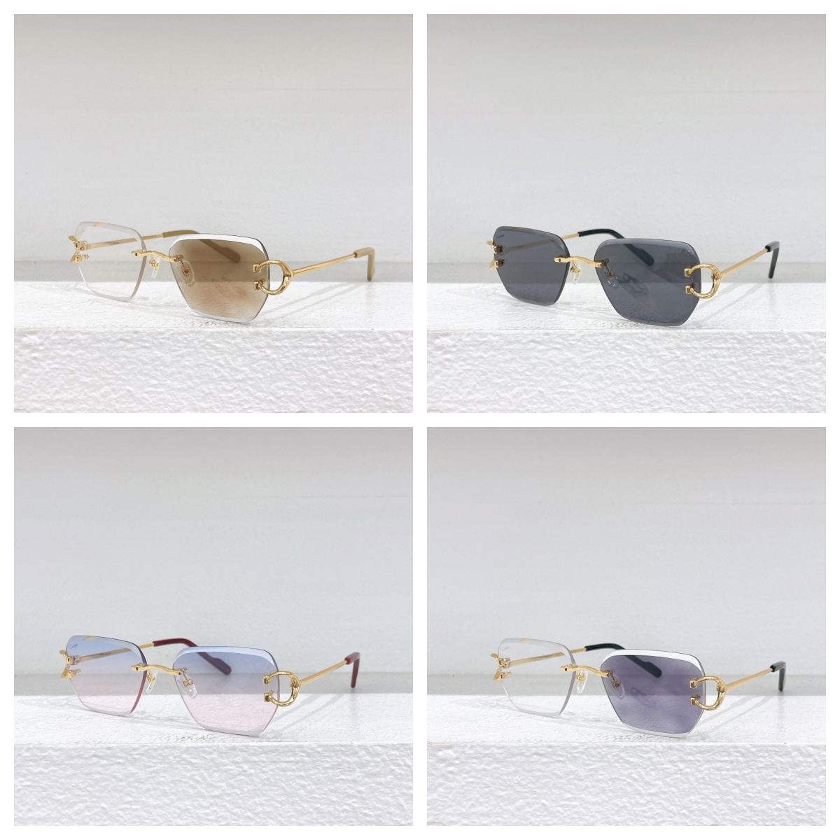 Fashion mens sun glasses for women Designer Sunglasses Classic Eyeglasses Goggle Outdoor Beach luxury casual eyewear Optional Triangular signature gafas pj1