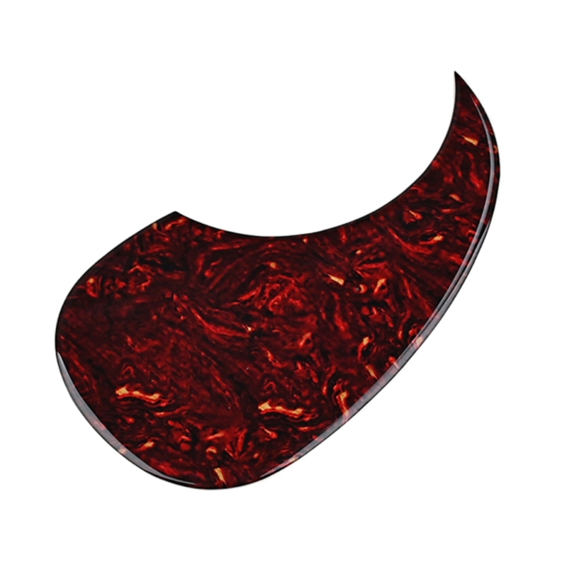 Acoustic Guitar Pick Guard Sticker Guitar Pickguard Anti-scratch Blank Sheet Self-adhesive Back Plate for Most Guitars
