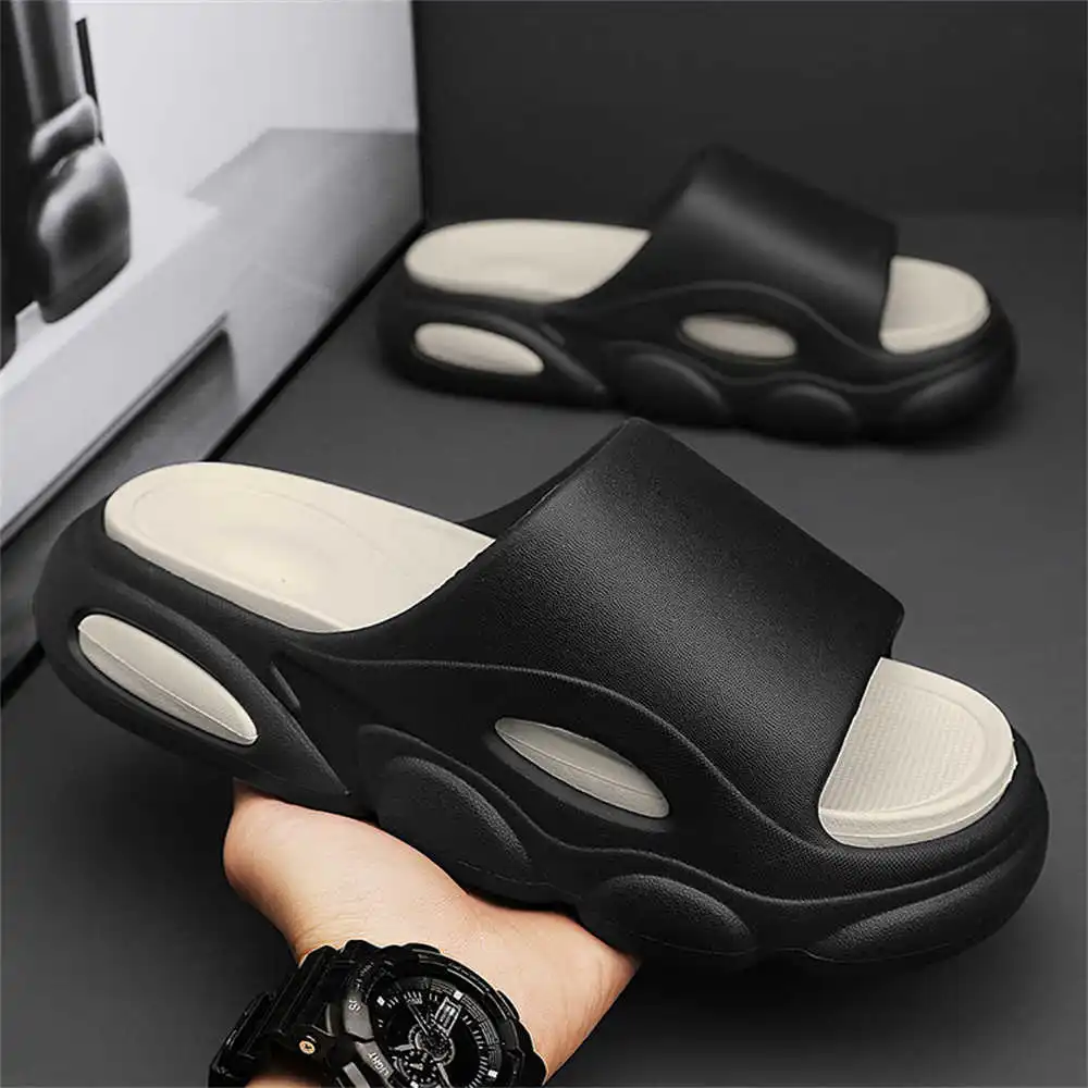 44-45 Water Green Slippers Indoor Men's Summer Goods Shoes Luxury Sandals Men Sneakers Sport Joggings Mobile High Tech