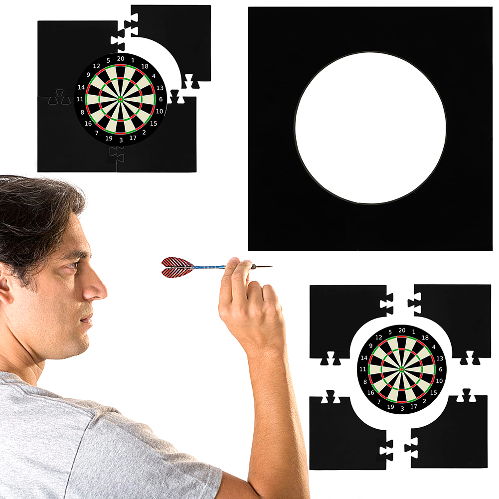 Splicing Dartboard Surround Wall Protector ESquare Dart Board Wall Protector Dartboard Backboard Dart Flights Darts Accessories