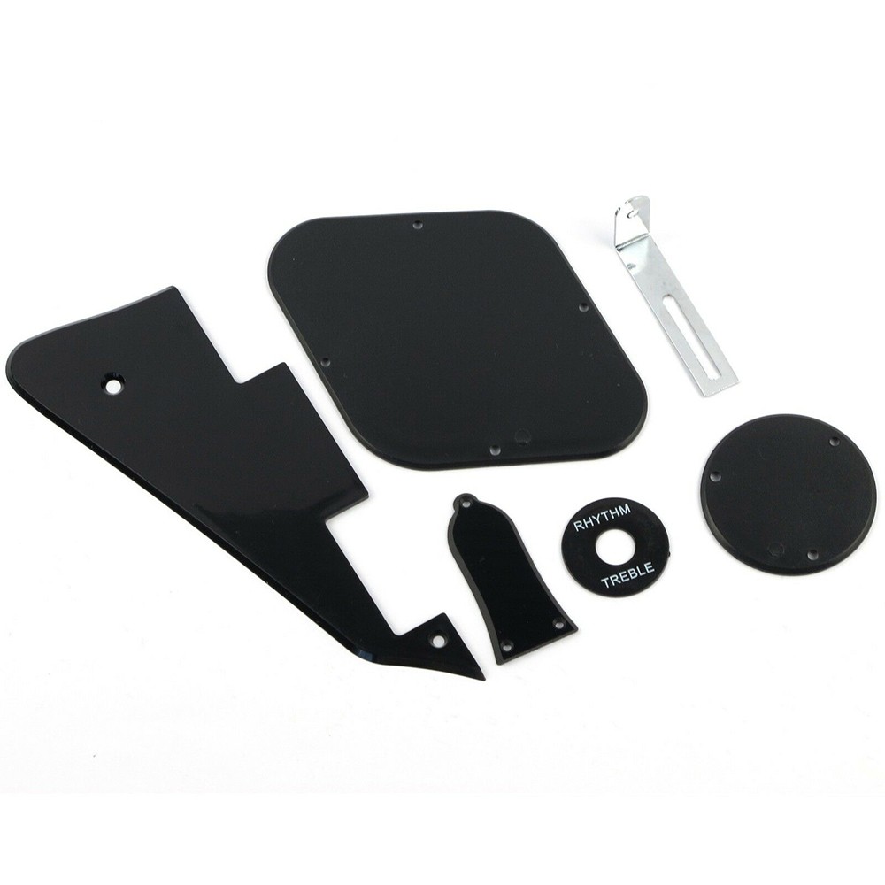 1Set Pickguard Pickup Selector Plate Bracket Archtop Screw Cavity Switch Cover Body Guard For Les Paul Style Kit Electric Guitar