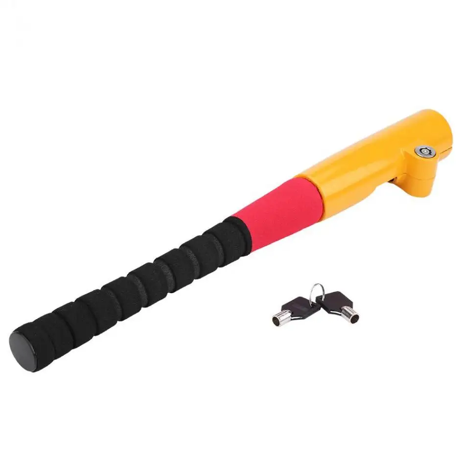 Baseball Bat Style Car Steering Wheel Locks Anti-Theft And Defense Lock Universal Tools with Keys