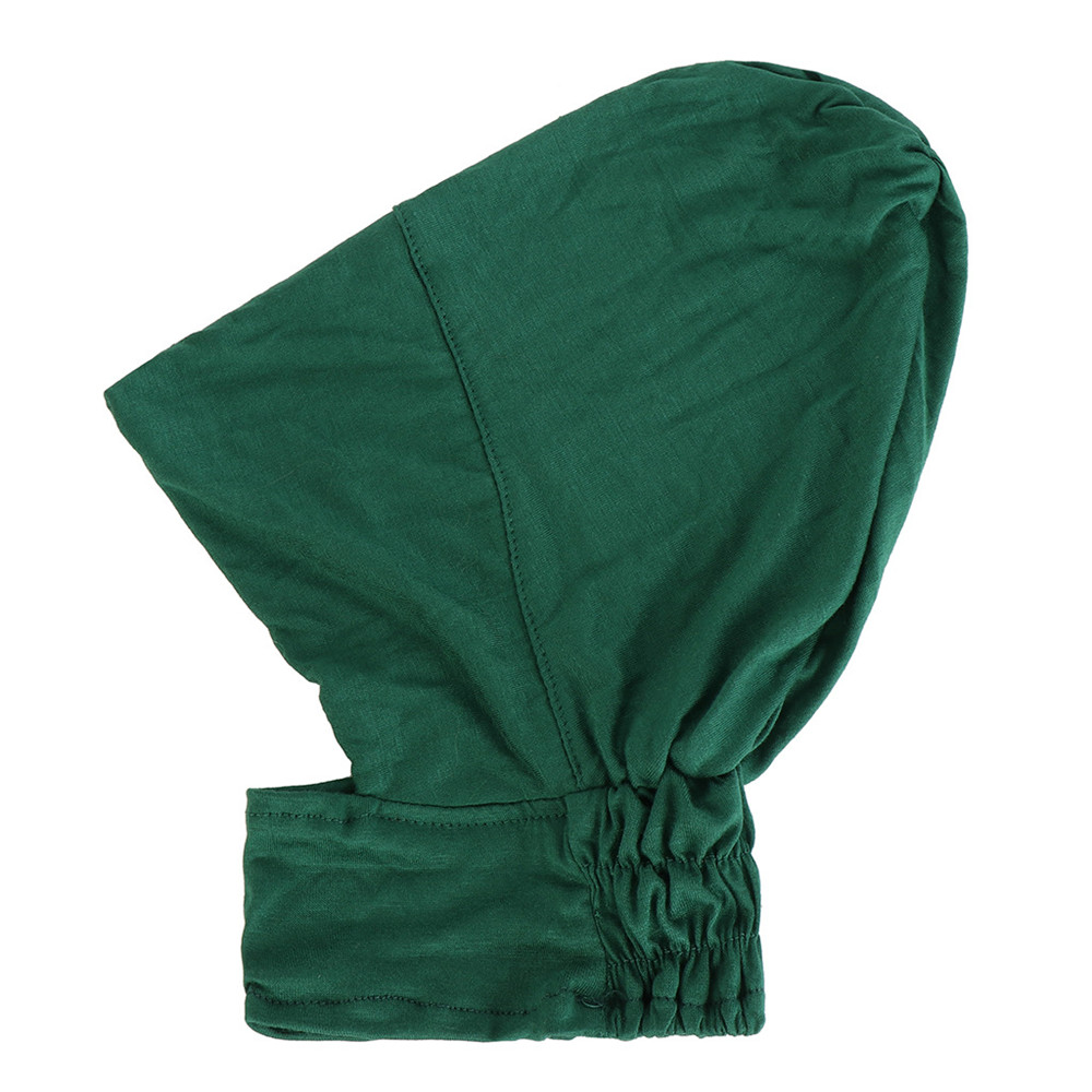 Women Inner Muslim Hijab Underscarf Full Cover Headscarf Ninja Bonnet Bone Hat Stretch Headwear Wrap Scarf Chemo Cap Turban Hats smile