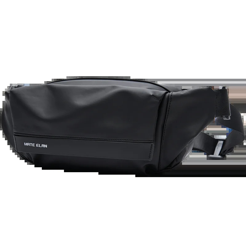 Men Crossbody Chest Bag Sling Lightweight n Outdoor Casual Sport Shoulder PVC Leather 241111