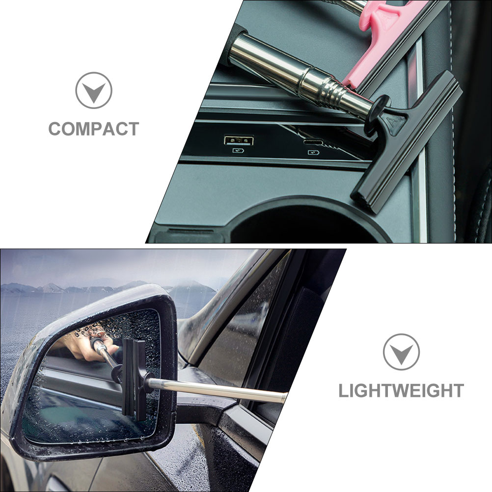 Windshield Squeegee Wiper Mirror Cars For Windows Side Rear View Camera Cleaner ddmysmile Tool Smile
