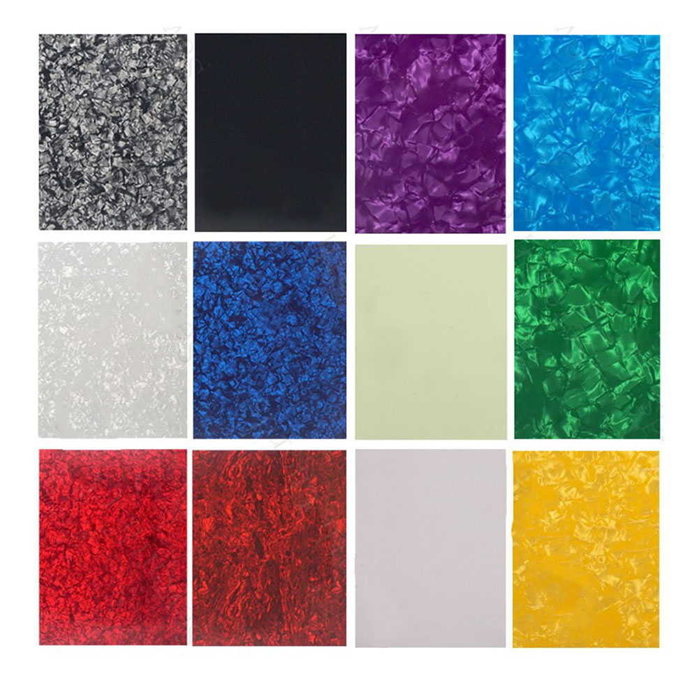 Brand New Blank Sheet Blank Sheet Acoustic Guitar Blank Material Sheet DIY15x11 Pick Guard For Acoustic Guitar