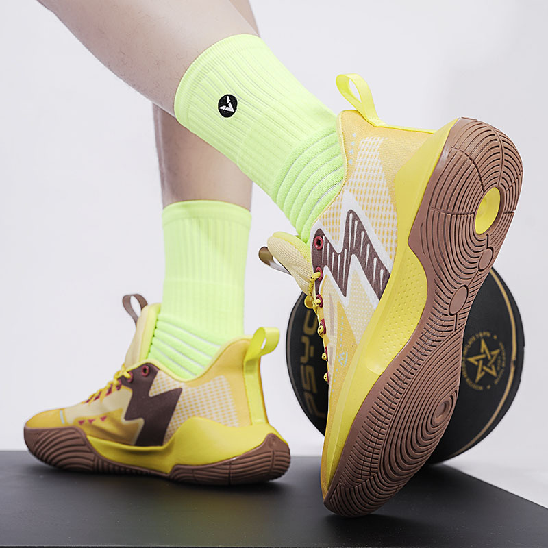 Brand Basketball High-quality Design Sports Training Shoes Outdoor Mesh Sneakers Men Wear Resistant Non-slip Cushioning b8b4 e689