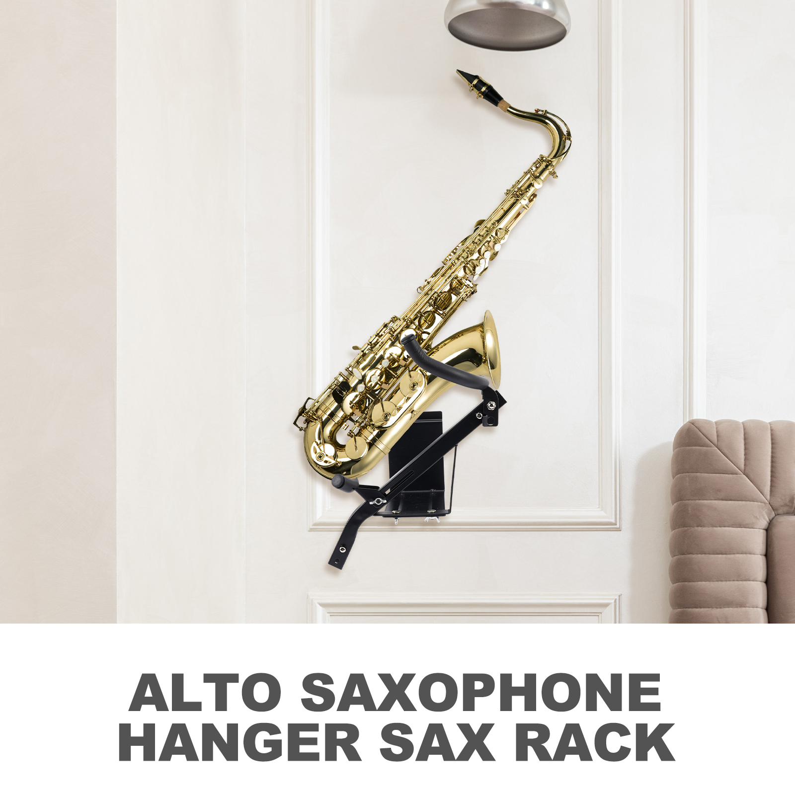 Saxophone Stand Wall Holder Alto Tenor Sax Mount Accessories Trumpet Trombone Saxaphone Storage Bracket Supplies Hanger Home