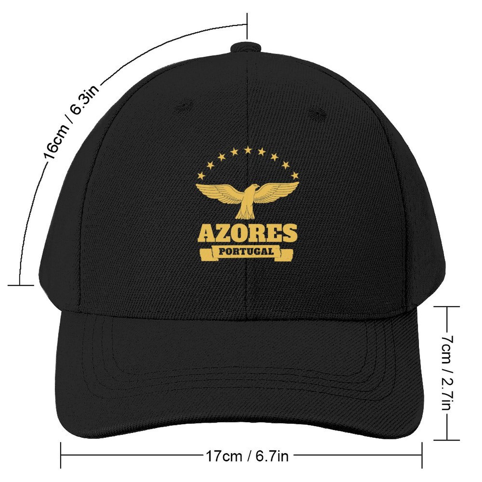 Azores Portugal Island - Portuguese Pride Gift Baseball Cap Designer Hat sun hat New In Hat Women's Beach Visor Men's