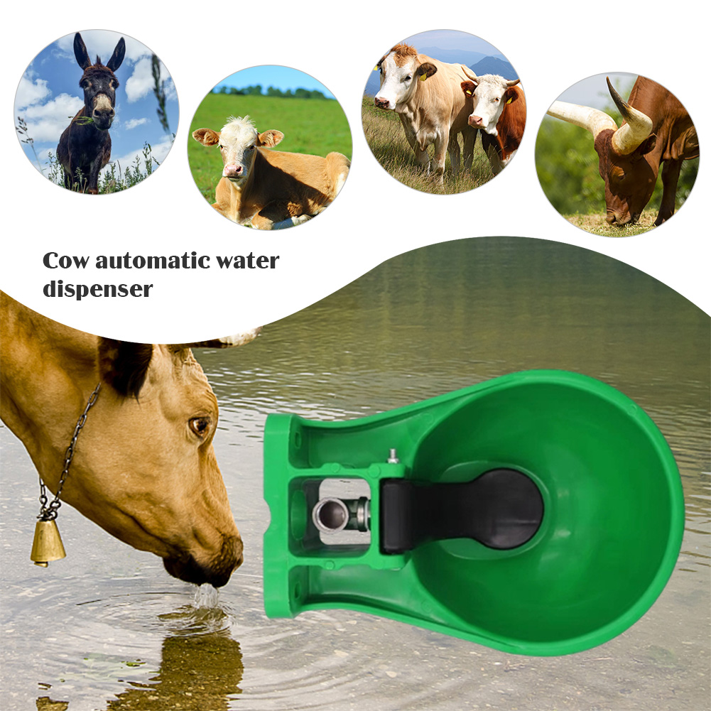 Automatic Feeder Drinker Time-Saving Cattle Drinking Cup Versatile Large Capacity Livestock Supplies for Cattle Horse Donkey