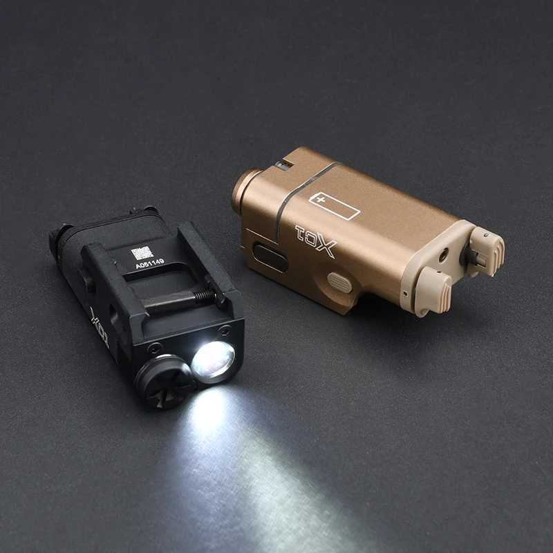 Tactical SF Weapon Gun Light Metal Sur XC1 XC2 Pistol Hunting D for Glock 17 18 19 22MINI Flashlight Reconnaissance Light W241112