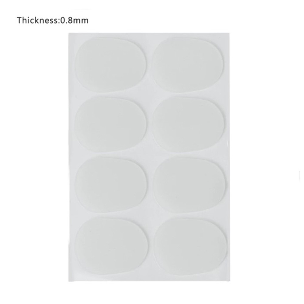 Cushions Silicone Mouthpiece Sax Ddmysmile 0.5Mm 8Pcs Safe Sax Black/White For ddmysmile Alto Sax Tenor Saxophone Mouthpiece Cushions Smile