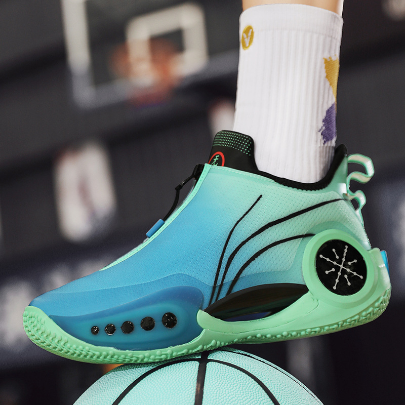 2023 New Mens Zipper Basketball Sneakers Ultra Light Outdoor Kid Women Basket Sport Shoes Anti Slip Walking Shoes