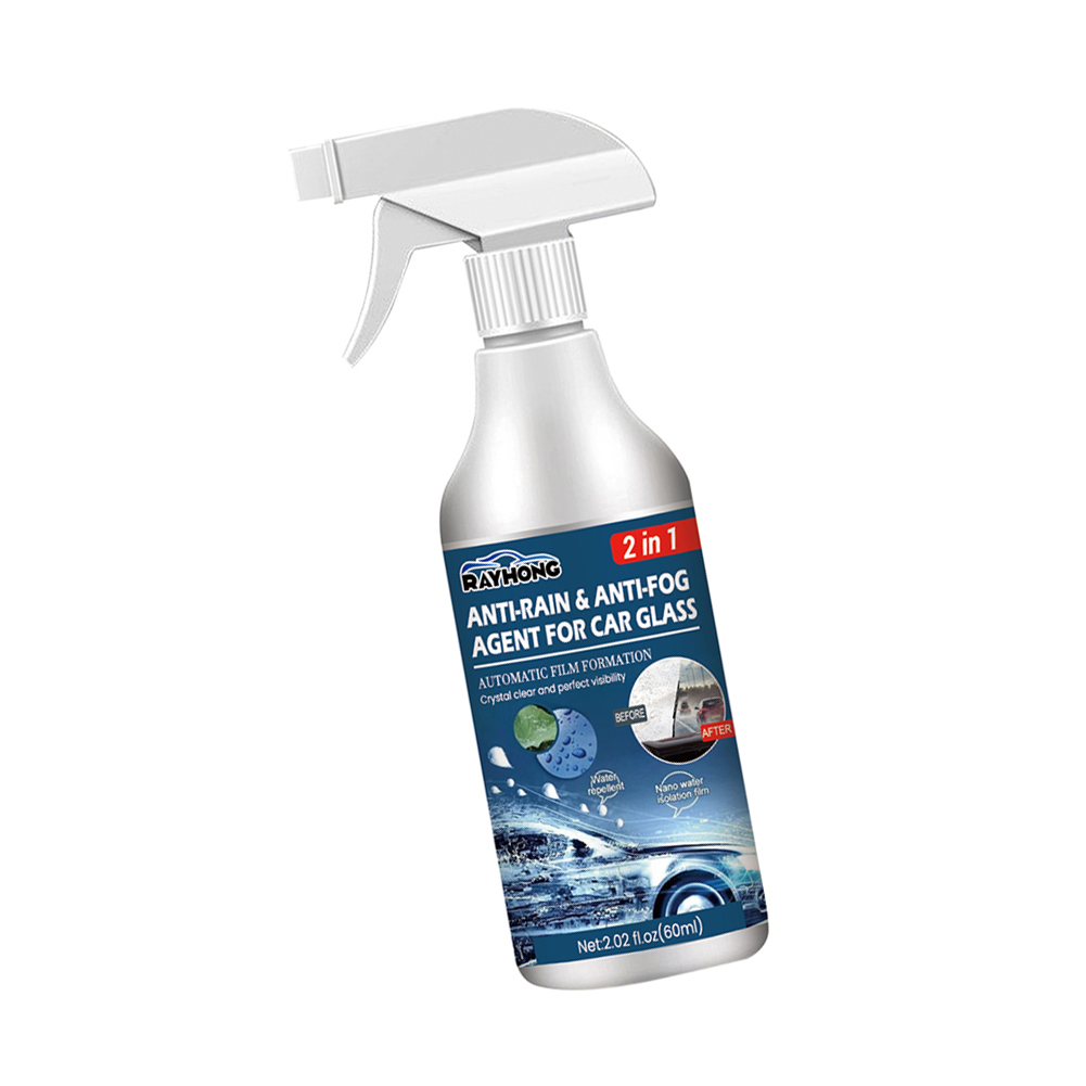 Anti Fog Rain Repellent Spray For Car Glass Car Windshield Rearview Mirror Rainproof Antifog Coating Agent Long Lasting Spray