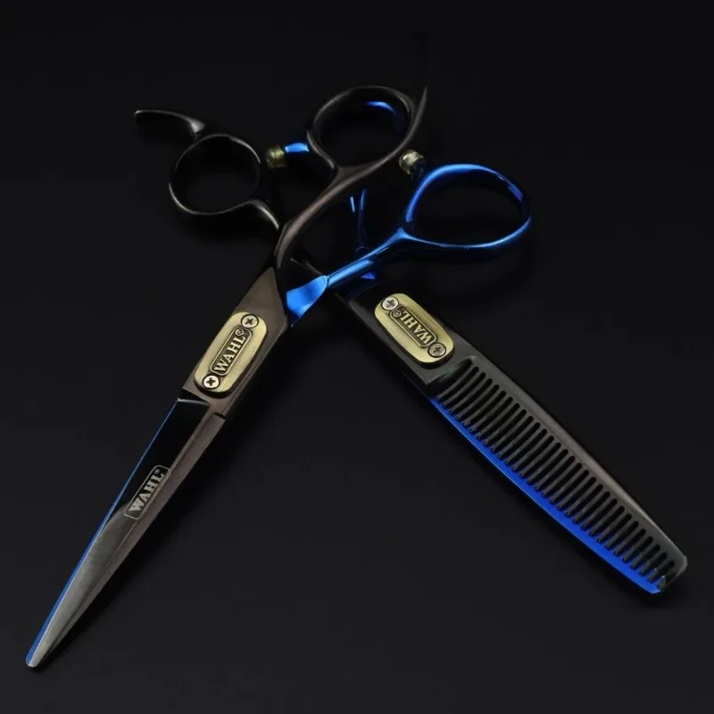 Professional Japanese 440C Steel Hair Cutting Scissors for Barbers and Hairdressers, 6 Inches, Bull Head Design dh5727163