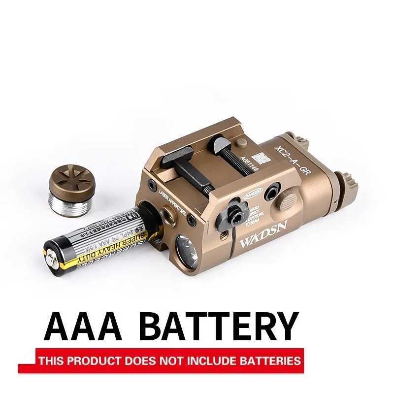 XC1 XC2 WADSN Airgun Tactical Flashlight Used for Glcok 17 19 G17 19 P250 Weapon Hunting Accessories D Reconnaissance Light W241567112 1