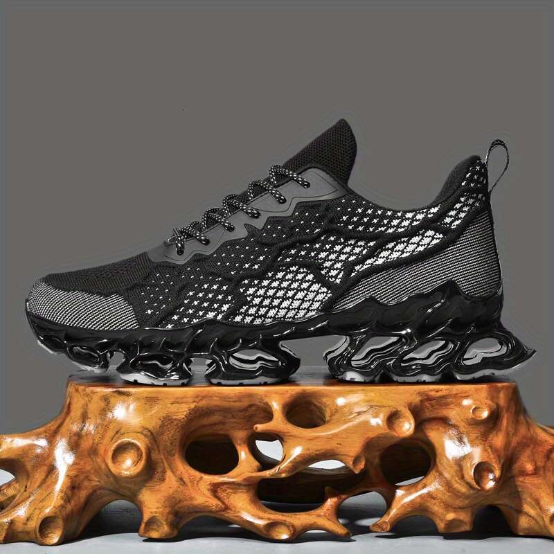Mens Outdoor Adventure Sneakers Lightweight & Ventilated with Padded Comfort, Shock-Absorbing Soles Durable, Impact-Guarding Performance - Perfect for
