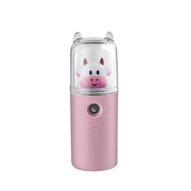Rechargeable USB Sprayer Facial Nano Mist Sprayer Beauty Moisturizing Skin Care Humidifier Nebulizer Face Steamer Instruments smile