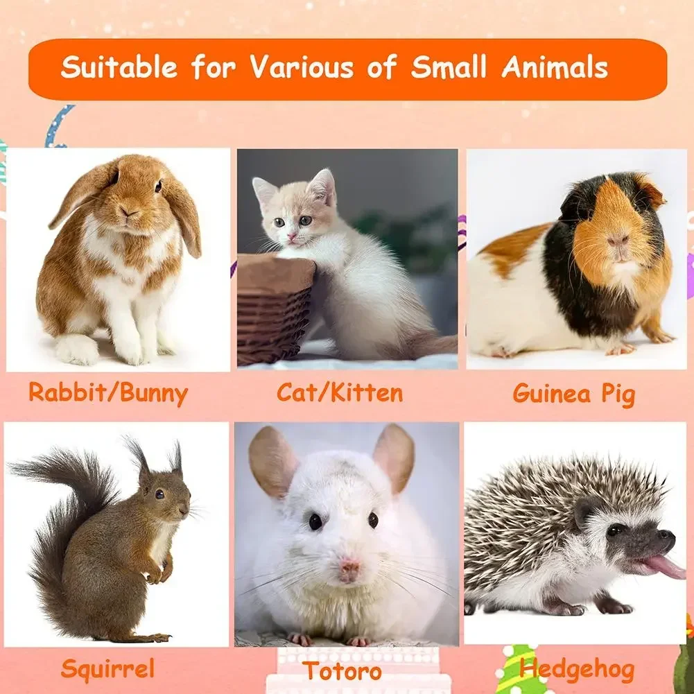 Animal Hideaway Small Tunnels Guinea-pig Activity Tunnel-tube Pet Rabbit Hamster Products Hideout Accessoies Toys Bunny