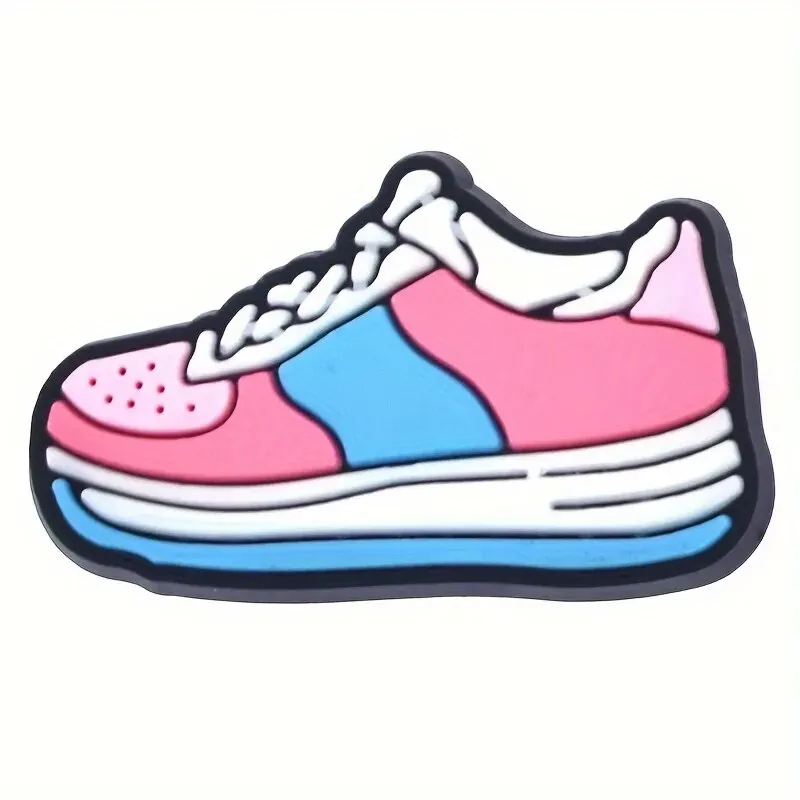 31pcs Pink Valentine Shoe Charms Set For Clogs Bogg Bag Bubble Slides Sandals, PVC Shoe Decorations Beach Bag Accessories Gift I