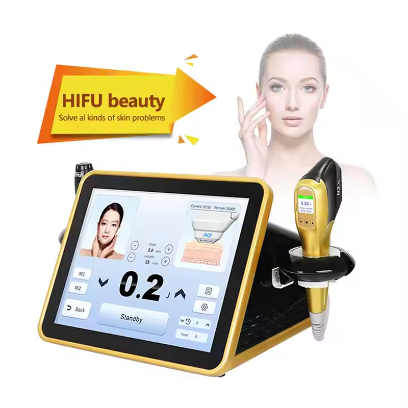 Newest Body Slimming Hifu Smas treatment machine facial tightening 3d skin firming 4d wrinkle removal